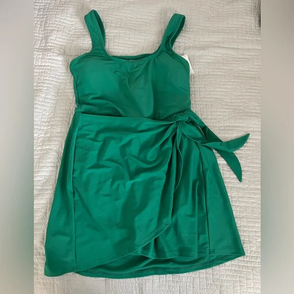 Old Navy Green Women's Swim Dress - Picture 3 of 7